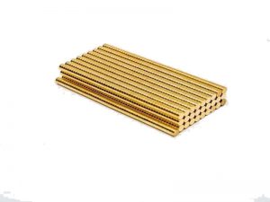 mcemagnet neodymium magnet gold plating